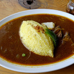 curry 冬椿 - 冬カレー、リピーターになってしまいそうです、美味しかった( ´ ▽ ` )