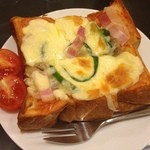 コーヒータイム - ピザトースト