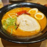 麺屋・國丸。 旭軒 - 料理写真:辛味噌味玉ラーメン（激辛）