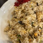 お栄さん - 焼きめし大盛りアップです。