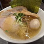 中華蕎麦 瑞山 - 特製しおそば 1,200円