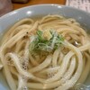 手打ちうどん 上を向いて