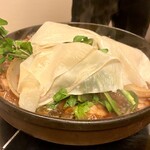 韻松亭 - 鳥すき鍋