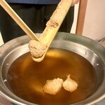 韻松亭 - 鳥つみれ鍋