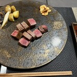 鉄板 薊 - プラスしてヒレにしました