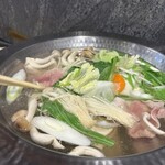 しゃぶしゃぶ すき焼き かに食べ放題 和牛と豚...そしてカニ - 