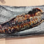 SABA食堂 吉祥寺 小助酒場 - とろサバ西京焼き。あまり西京味噌の香りが？サバの脂のが勝ってしまうのかな？笑