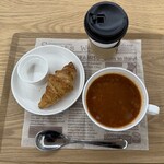 Mio Cafe TAKEHARA - オマールビスクスープ