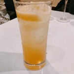 酒場わたなべ - 俺の梅酒ソーダ✖️2