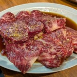 炭火焼肉ホルモンさわいし - 特選サガリ