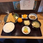 盛まつ - アジフライ定食