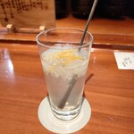 銀座ろくさん亭 - 自家製柚子みつジュース 900円