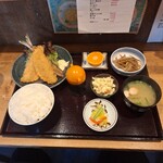 盛まつ - アジフライ定食