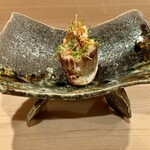 登喜和鮨 - カマスと白葱