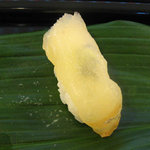 はこだて 鮨金総本店 - 鱈の昆布〆