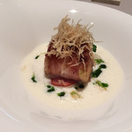 ロワゾー・パー・マツナガ - 鱈 蕪のクリームソース