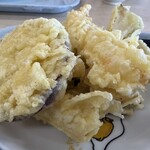 神戸市中央卸売市場 東部市場 食堂 - 大海老 レアなトロトロ旨みが強い海老