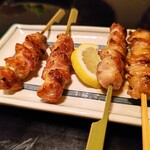 焼鳥よしなが - ぼんじり