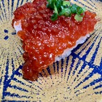 立食い寿司 根室花まる - 筋子醤油漬け