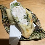 新橋日本酒 おだしと、おさけ。すずめ - 白子とジェノベーゼの春巻　ハーフ