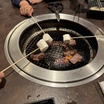 熟成焼肉いちばん  - 焼きマシュマロ②