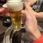 熟成焼肉いちばん  - 6人皆んなで乾杯
