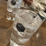 下北六角 - 麦のソーダ割で