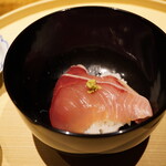 温石 - ②鰤の漬けご飯