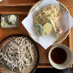 そば園 佐竹 - 天そば
