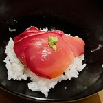 温石 - 漬け鰤ご飯の二膳目です