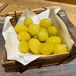 寿司居酒屋 十色 - 揚げ銀杏