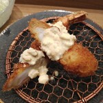 TONKATSU KEITA - 海老フライにタルタルソースを添えて