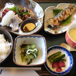 ひだまり - 2012年9月　本日の魚定食　この内容で880円は安いな～（´∀｀）