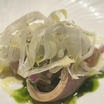 ドンブラボー - 鰤のカルパッチョ