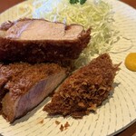 とんかつ丸一 - この厚み‼︎