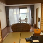 下田大和館 - バルコニーつき。