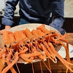 馳走西健一 - 【写真④】活アカザエビ