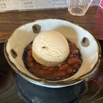 首里うかじ うかじそば - 尚和三盆アイスぜんざい