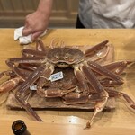 みつき - タグ付きの浜坂漁港の松葉蟹！タグ偽装はありません（笑）！！