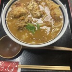 うどん 兎麦 阪急三番街店 - とり天カレーうどん