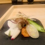 揚雫 - 野菜6種の浅漬け