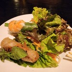 Restaurant RIVE GAUCHE - ゴイ・クォン、チャー・ジョー、グリーンサラダ
