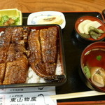 炭火焼うなぎ 東山物産 - 上重＠2,480