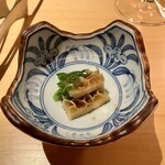 六本木 大皿焼肉 老中 - 〈せんまいとクレソンのナムル〉