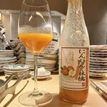 六本木 大皿焼肉 老中 - 「旬果実ジュース（人参×りんご）」