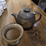 十割手打ちそば 美蕎 - 仕上げ、お約束の蕎麦湯を完飲