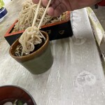 吾妻庵 - 不粋と言われようが蕎麦つゆにはドブ漬け