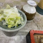 吾妻庵 - ネギザクザク、山葵山盛り