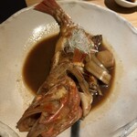 炙屋 - 「特大きんき煮付け」¥8.500