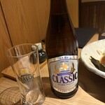 炙屋 - 「サッポロクラシック中瓶」¥902